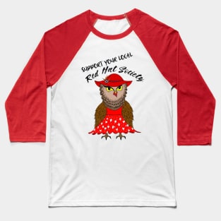 Red Hat Society, red hat Baseball T-Shirt